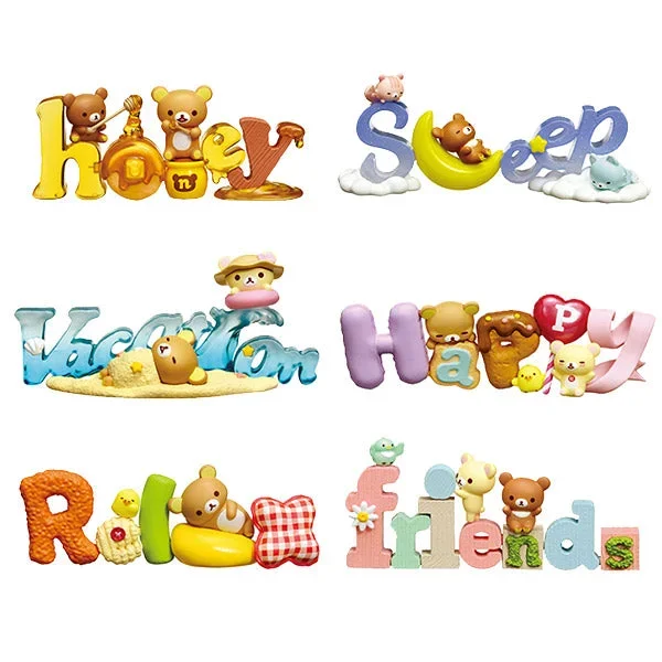 [Re-Ment] Rilakkuma Words