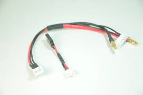 Receiver Battery Charge Cable w/ non Balance Adapter