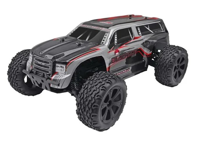 Redcat Racing 1/10 Blackout XTE PRO 4×4 Brushless Monster Truck SUV Silver