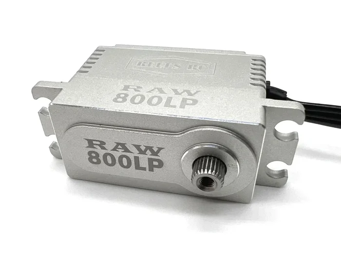 Reefs RC RAW 800 LP (Low Profile) Silver Digital Servo Waterproof REEFS147