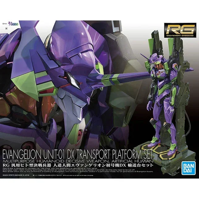 RG – Bandai – Evangelion Unit-01 DX Transporter Platform Set 1/144