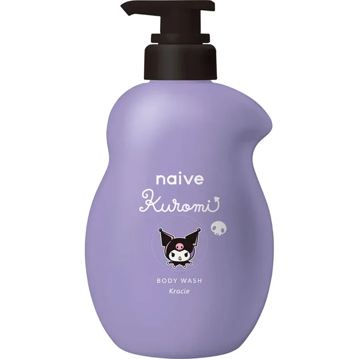 日本kracie naive限定库洛米版儿童桃子味沐浴露-530ml