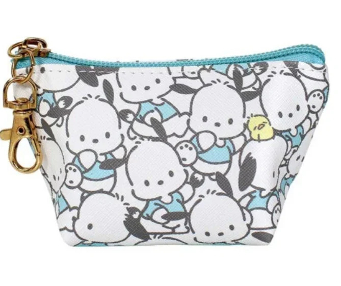 日本三丽鸥三角迷你手拿包 – Pochacco