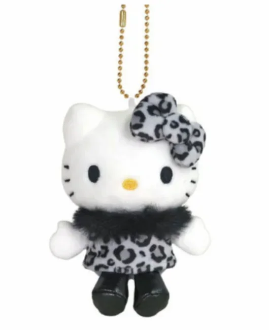日本Sanrio吉祥物 – Hello Kitty豹纹挂件-两款可选