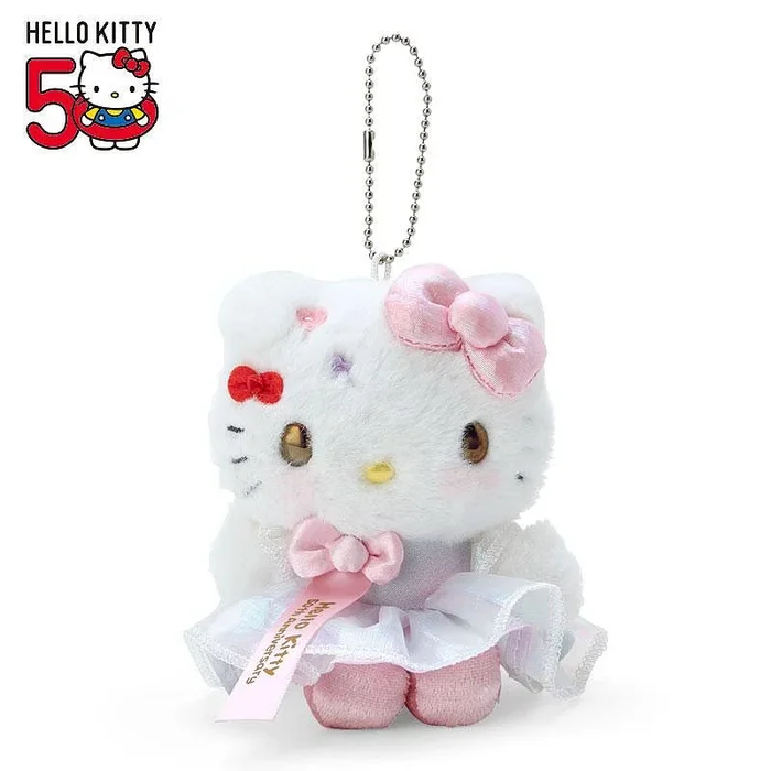 日本Sanrio三丽鸥hello Kitty 50周年礼裙挂件