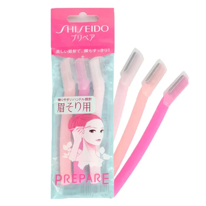 日本资生堂修眉刀-小-3pcs