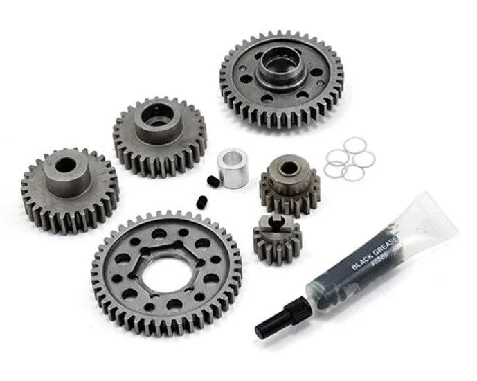 Robinson Racing 8002 Steel Forward Only Gear Kit Standard Ratio Only T-Maxx REvo