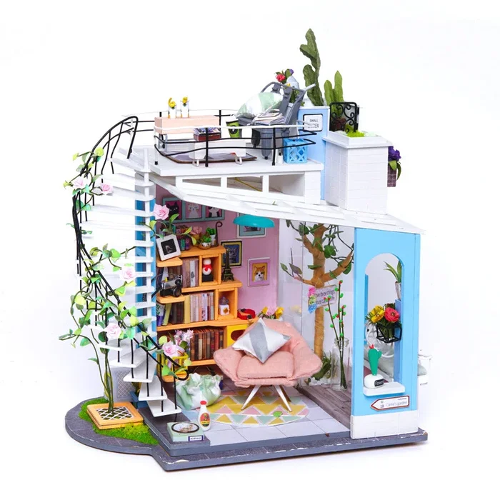 Robotime DIY House; Dora’s Loft