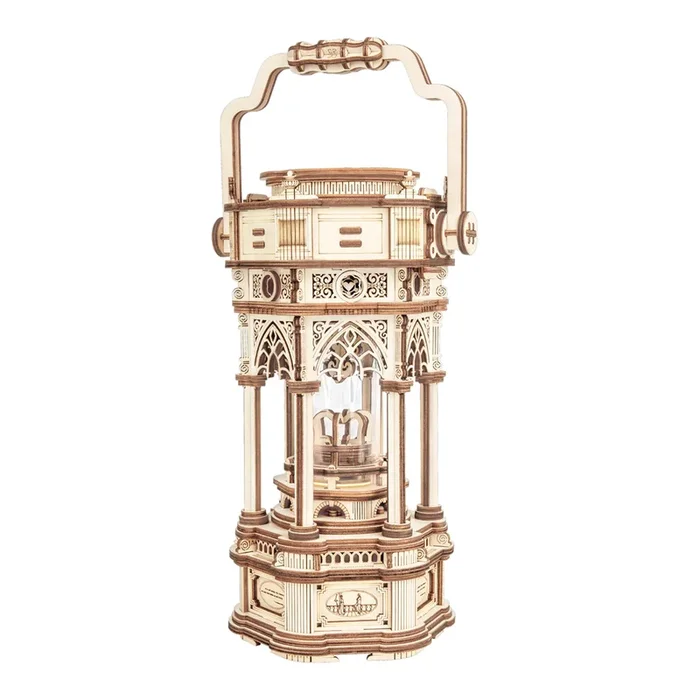 Robotime Mechanical Music Box; Victorian Lantern