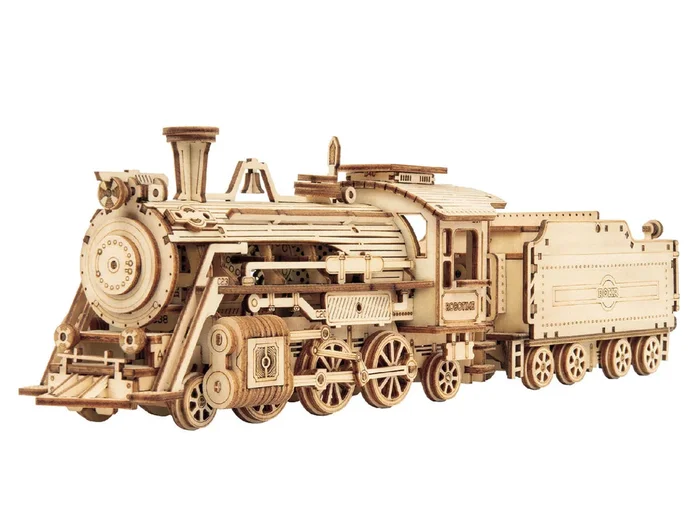 Robotime Scale Model Vehicles; Prime Steam Express