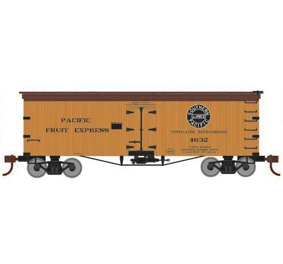 Roundhouse 1013 HO Scale 36′ Wood Reefer Pacific Fruit Express PFE 4632