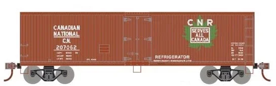 Roundhouse 85597 HO Scale 40′ Wood Reefer Canadian Pacific CP 207240 – NOS