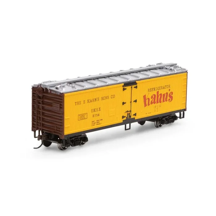 Roundhouse 98497 HO Scale 40′ Wood Reefer Kahn’s EKSK 3756