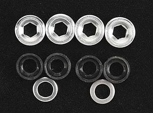 RPM 80010 Pillow Ball Set Screws & Bushing Caps (4) Traxxas T/E-Maxx