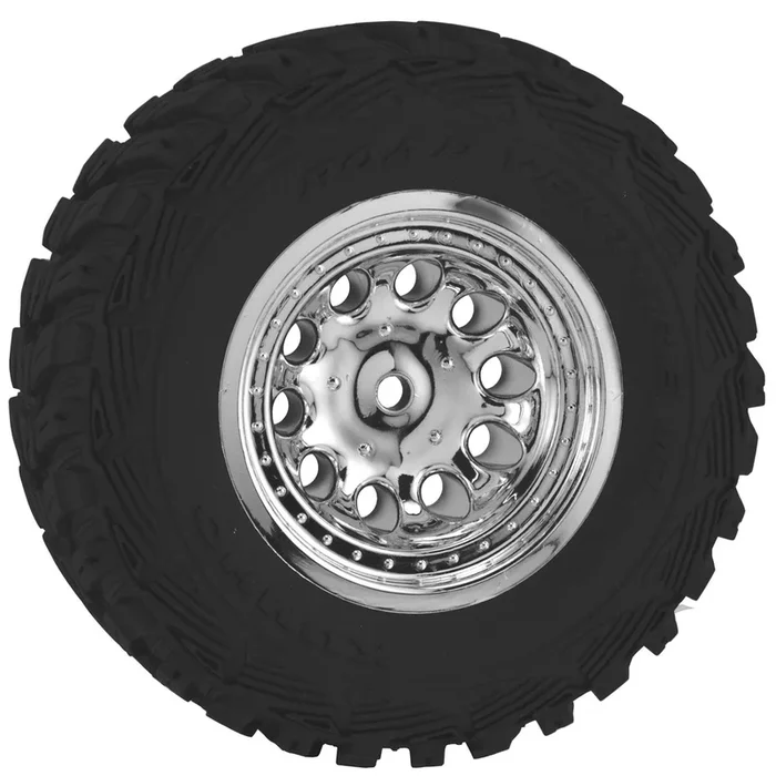 RPM Products Revolver Wheels for Traxxas Slash 2wd Front or Nitro Slash Chrome