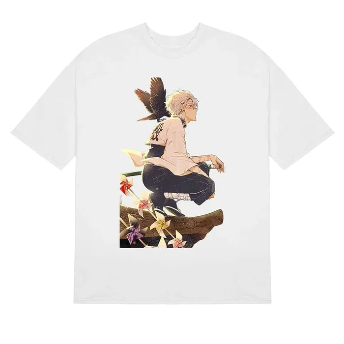 Sanemi Shinazugawa Wind Hashira T-Shirt – Dämonentöter