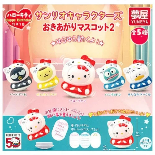 Sanrio Characters Hello Kitty Costume Wobble Note Holder Yumeya 2-Inch Mini-Figure