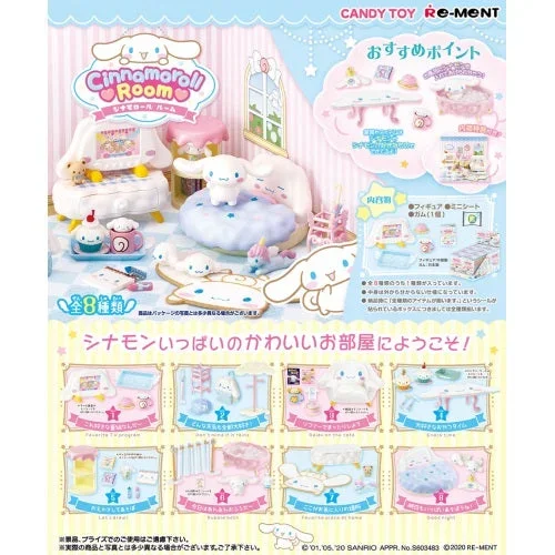 Sanrio Cinnamoroll Room Re-ment Miniature Doll Furniture