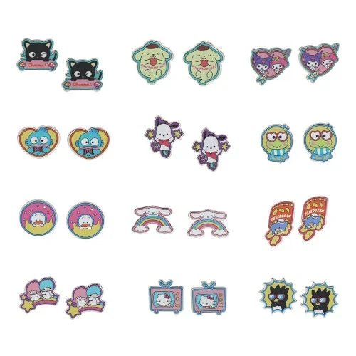 Sanrio Hello Kitty And Friends Earrings Bioworld Earring Set