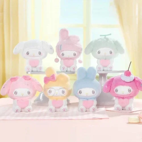 Sanrio My Melody 50th Anniversary Milk Candy Plush Series Toptoy 4-Inch Plush Doll