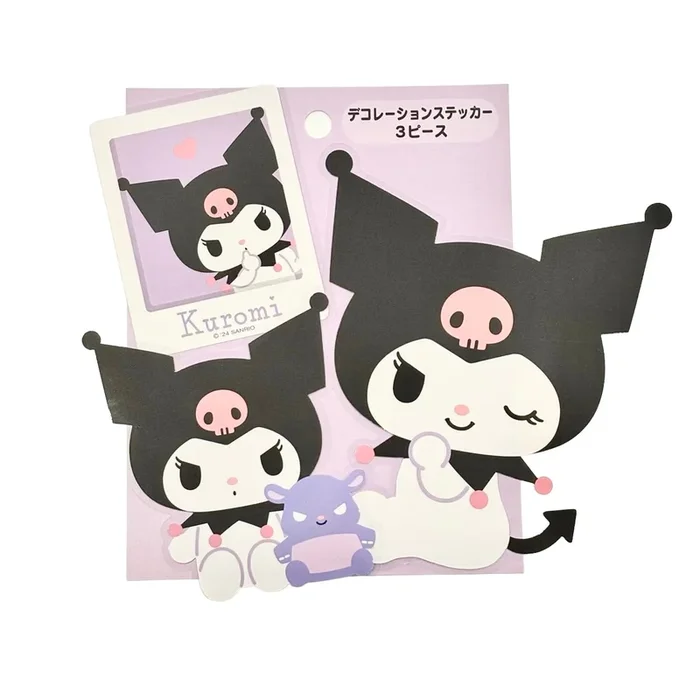 Sanrio Stickers – School Kuromi
