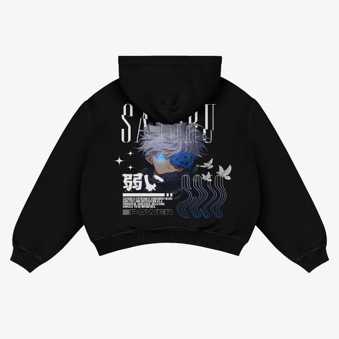 Satoru Gojo Power Anime Holdie – Apparel JuJutsu Kaisen de alta calidad