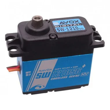 Savox SW1210SGP HV Digital Servo w/ Soft Start .13sec / 444.4 @ 7.4V – Blue Edition