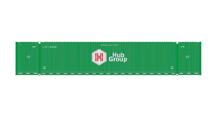 ScaleTrains 11590 HO Scale CIMC 53′ Dry Container Hub Group 3-Pack #1