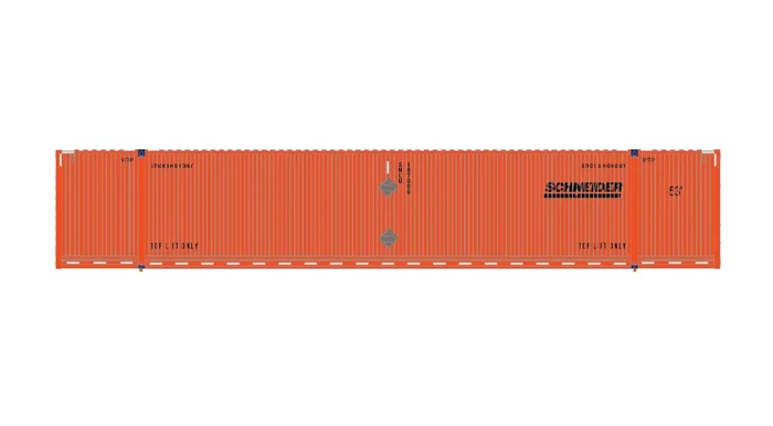 ScaleTrains 11624 HO Scale CIMC 53′ Dry Container Schneider 187015