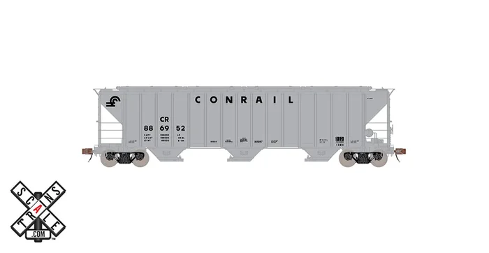 ScaleTrains 33029 HO Scale Rivet Counter PS-2CD 4785 Covered Hopper Conrail CR 886952