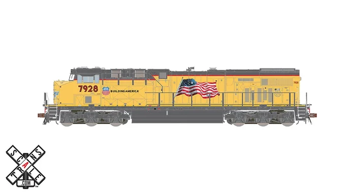 ScaleTrains 33106 Rivet HO Scale GE ES44 C45ACCTE GEVo Union Pacific UP 8023