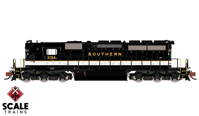ScaleTrains 33816 Rivet N Scale EMD High Hood SD40-2 “Dulux” Southern 3317L