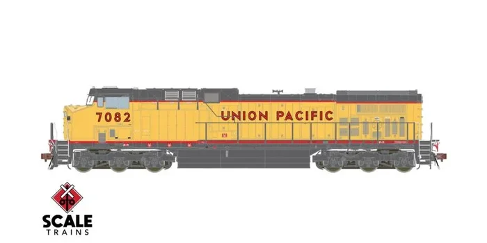 ScaleTrains 38487 HO Scale GE AC4400CW Diesel Union Pacific UP 7082 LokSound
