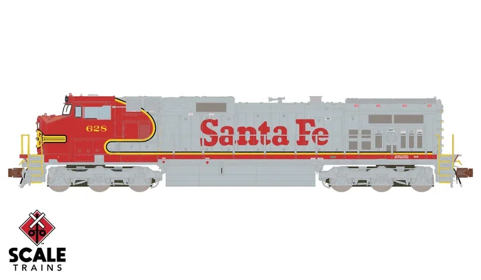 ScaleTrains 38516 Rivet Counter N Scale GE Dash 9-44CW Santa Fe ATSF 640