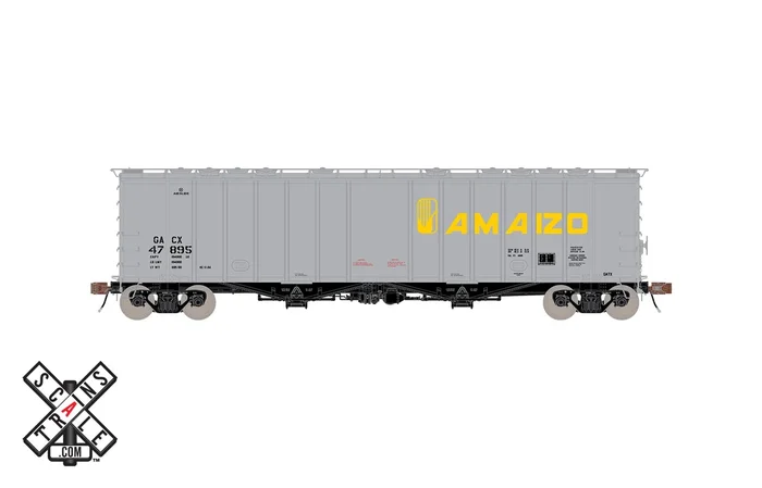 ScaleTrains HO Scale 32983 Rivet 4180 Airslide Hopper American Maize AMAIZO GACX 47895