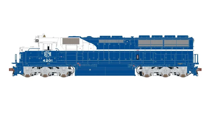 ScaleTrains Museum Quality 70104 HO Scale EMD SD45X EMD Demonstrator “SP Style” 4201