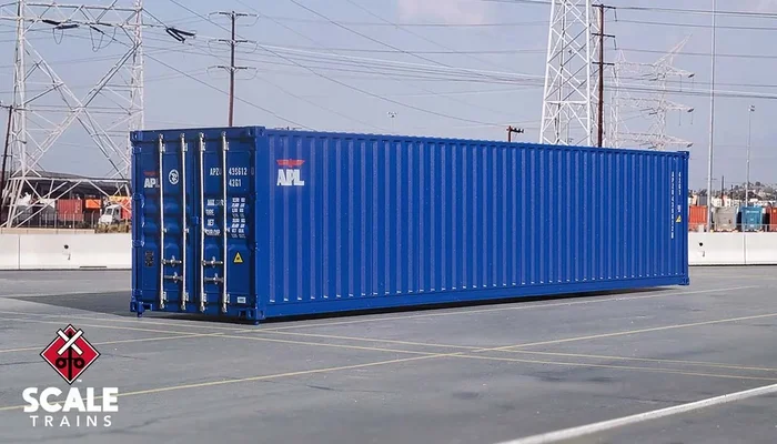 ScaleTrains Operator 11227 HO Scale CIMC 40′ Container American President Lines APL APZU 447859