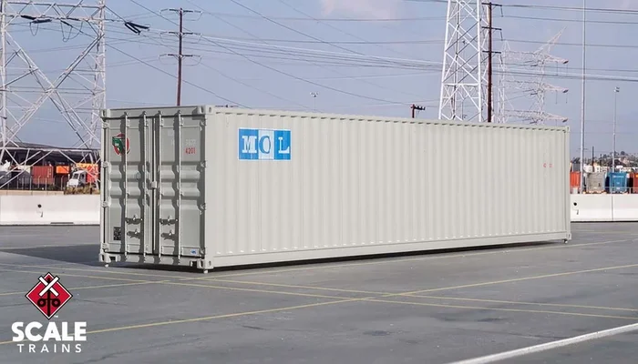 ScaleTrains Operator 11232 HO Scale CIMC 40′ Container Mitsui OSK Lines “MOL” MOFU 141987