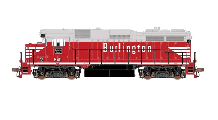 ScaleTrains Rivet 39222 HO Scale EMD GP30 Burlington “Redbird” CB&Q 952