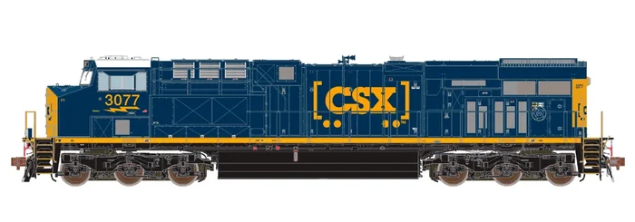 ScaleTrains Rivet 39356 HO Scale GE ES44AC “YN3 Boxcar” CSX 3083