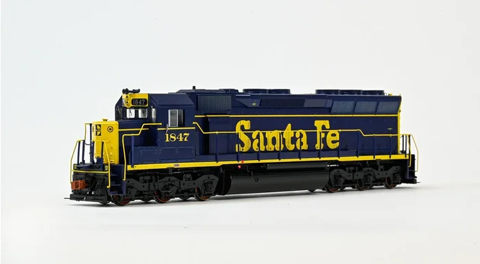 ScaleTrains Rivet 39711 HO Scale EMD SD45 Phase Ib1 Santa Fe Pinstripe ATSF 1878 DCC & Sound