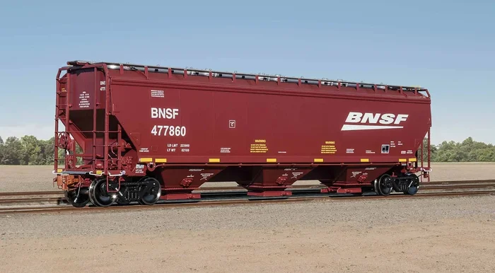 ScaleTrains Rivet 40317 HO Scale Gunderson 5188 Covered Hopper BNSF 477860