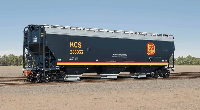 ScaleTrains Rivet 40330 HO Scale Gunderson 5188 Covered Hopper Kansas City Southern KCS 287222