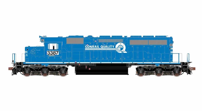 ScaleTrains Rivet 40790 HO Scale EMD SD40-2 Norfolk Southern NS 3387 – DC (Ex CR Patch with Ditch Lights)