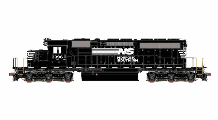 ScaleTrains Rivet 40800 HO Scale EMD SD40-2 Norfolk Southern NS 3396 – DC (with Ditch Lights)