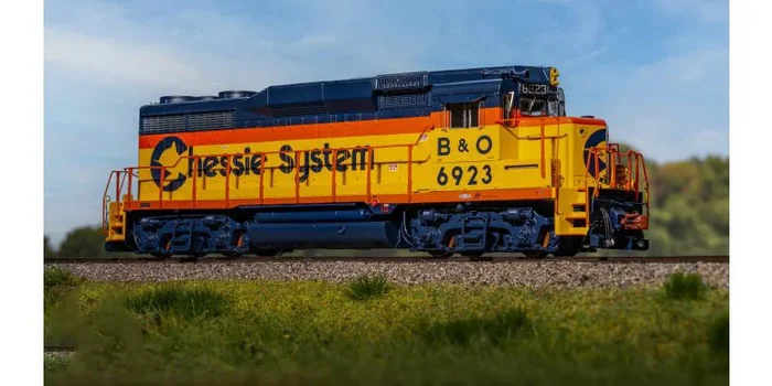 ScaleTrains Rivet 40955 HO Scale EMD GP30M Chessie System B&O DCC LokSound