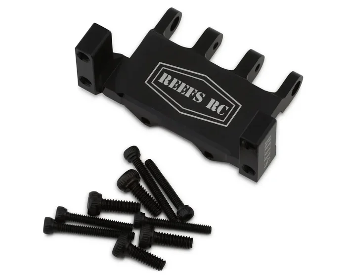 SEHREEFS148 Reefs RC Axial SCX24 Aluminum Servo Mount (Black) (99Micro & 179Micro)