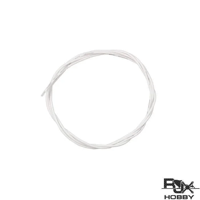 Silicon Rubber wire 28AWG – White x 1 Foot