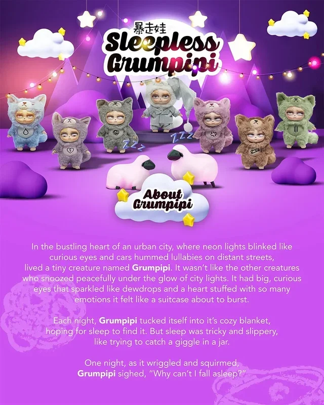 Sleepless Grumpipi Blind Box
