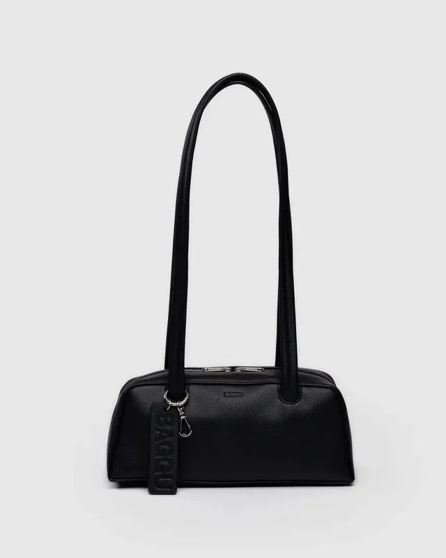 Small Recycled Leather Bowler Bag